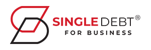 Single Debt for Business Logo Landscape (Color)@4x